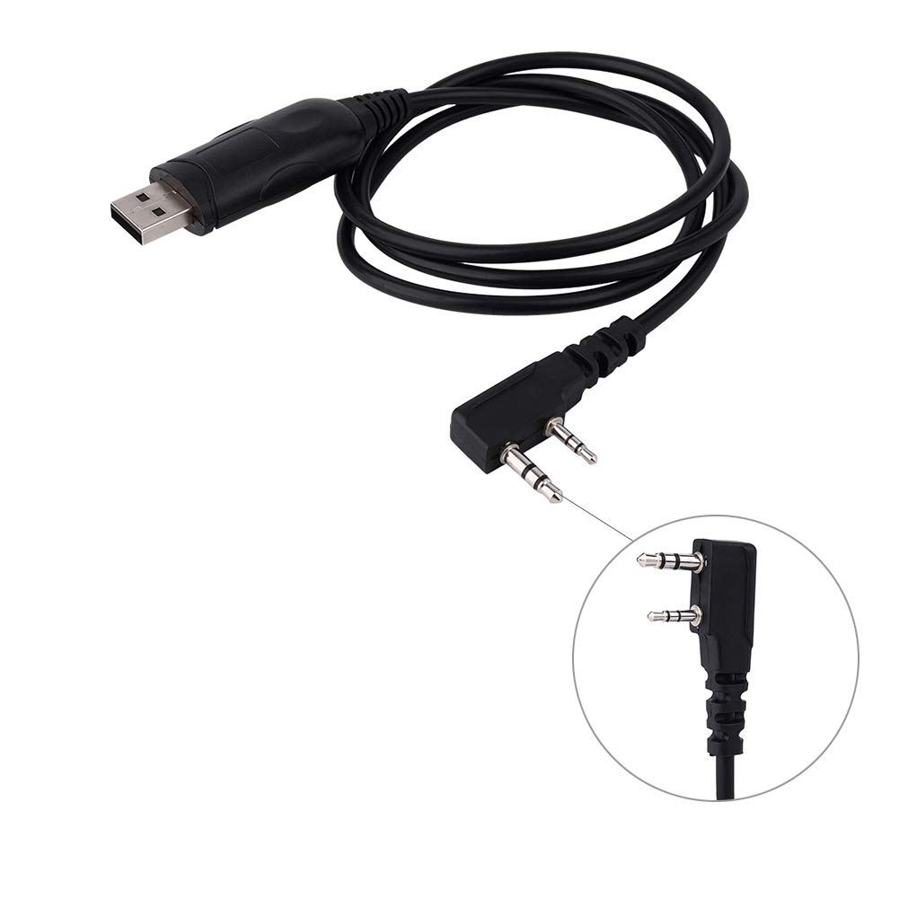 Kabel do Programowania USB, Dwukierunkowy Kabel do Programowania Krótkofalówki Kompatybilny z Wanhua, Przenośny Kabel UV 5R Bez Napędu Ręcznego