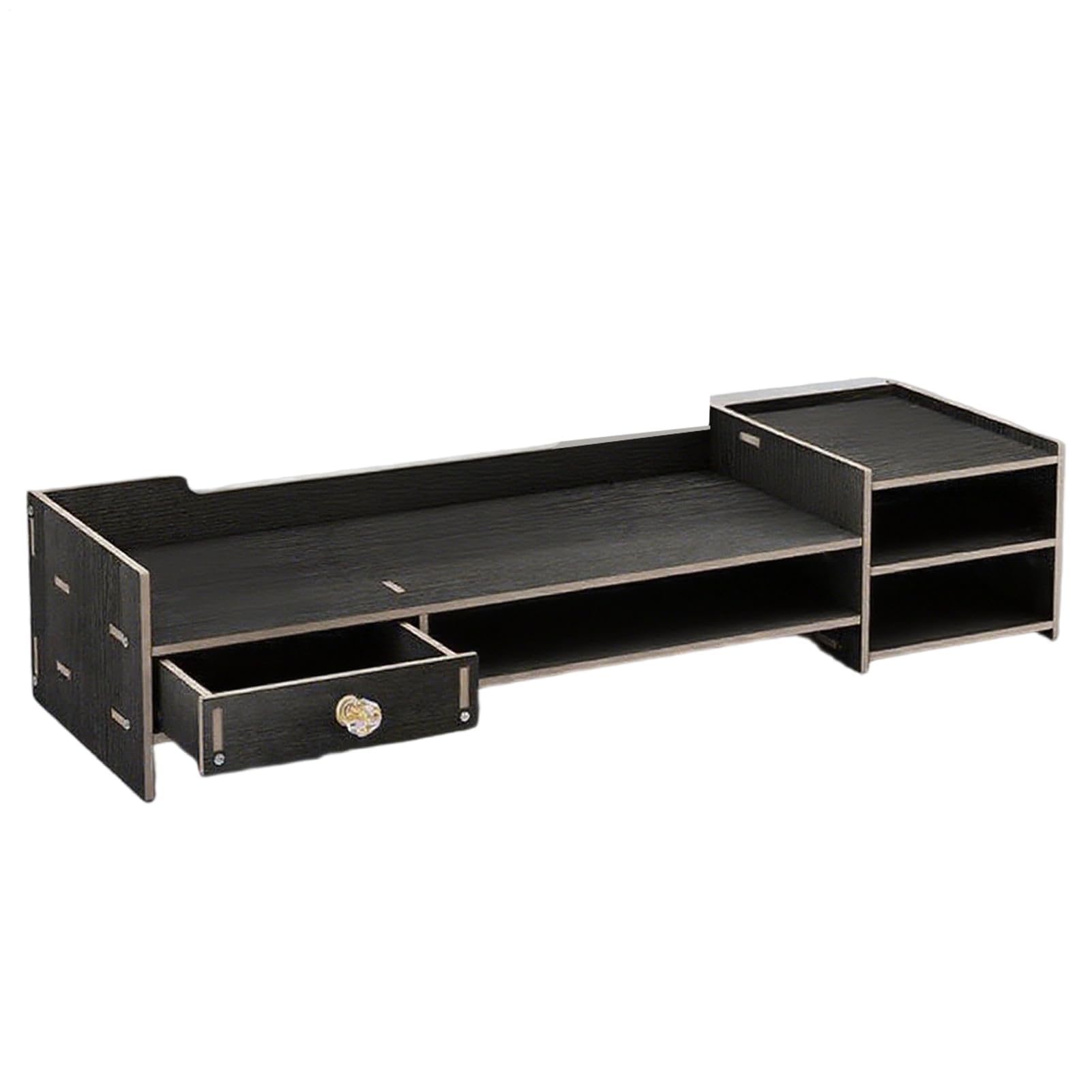 Supporto per monitor da scrivania in legno, regolabile in altezza, per PC, laptop, tastiera, accessori per scrivania per ufficio e casa, materiale scolastico