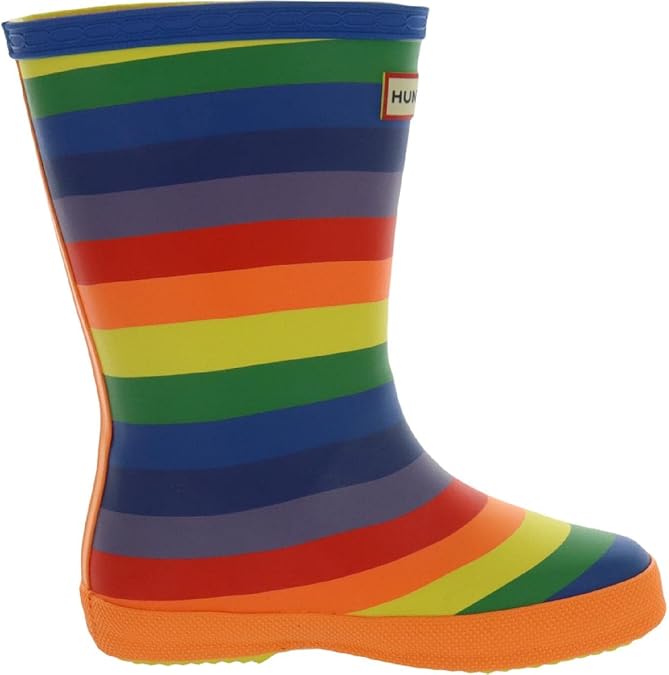 Childrens rainbow wellies Clearance