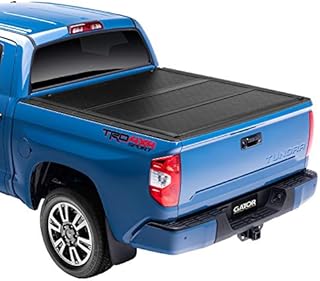 Gator EFX Hard Tri-Fold Truck Bed Tonneau Cover | GC14020 | Fits 2019 - 2023 Chevy/GMC Silverado/Sierra, works w/ MultiPro/Flex tailgate (Will not fit Carbon Pro Bed) 5' 10