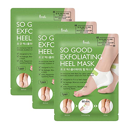 [3 Pairs] - [Prreti] So Good Exfoliating Heel Mask | Exfoliating Foot Peeling Mask | Self Foot Care | Korean Beauty Skin Care
