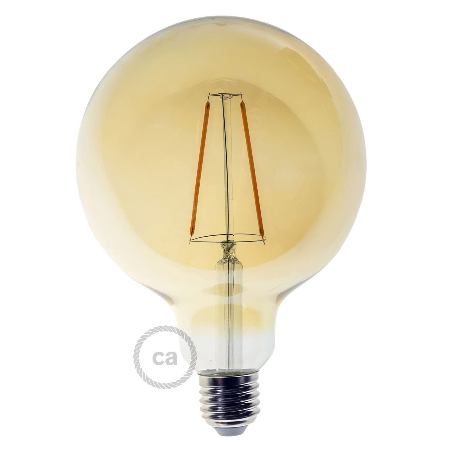 creative cables EIVA PASTEL Lampada a sospensione da esterno con 5 m cavo tessile, decentatore, rosone e portalampada IP65 waterproof - Con lampadina, Mostarda