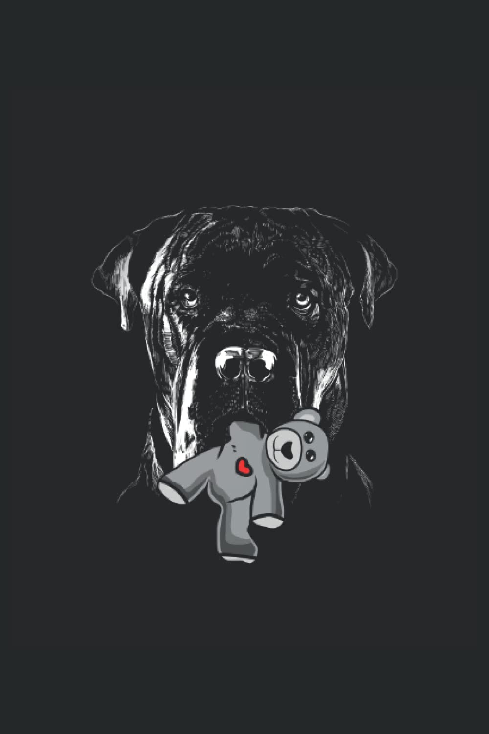 Cane Corso Stuffed Animal: Cabe Corso Notebook Diary |6x9 inches |Lined |120 pages
