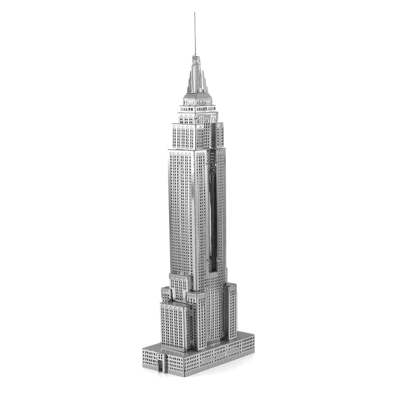 Metal Earth Serie Premium Empire State Building 3D Metal Model Kit Bundle con Pinzette Fascinations