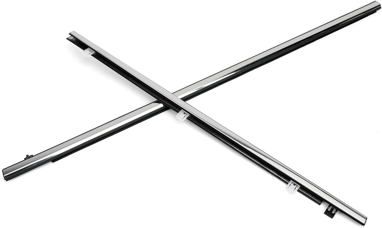 Areyourshop Car 4Pcs Outside Window Weatherstrip Seal Belt Moulding fits for Acura TSX 2009 2010 2011 2012 2013 2014 72410-TL0-003