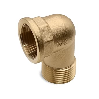 Brass Elbow 3/4 Male x 3/4 Female Brass for Repair Class 125#
