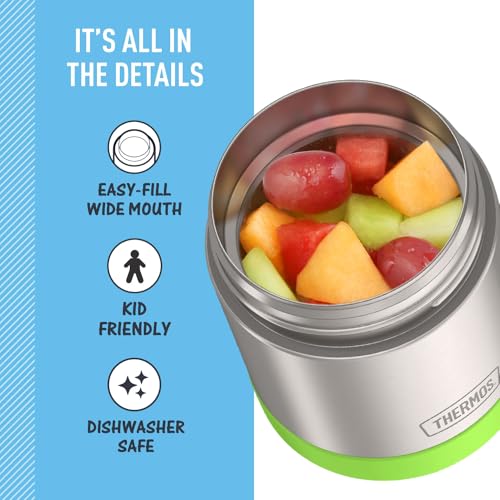 Image of THERMOS FUNTAINER Kids Food Jar, 10oz, Lime