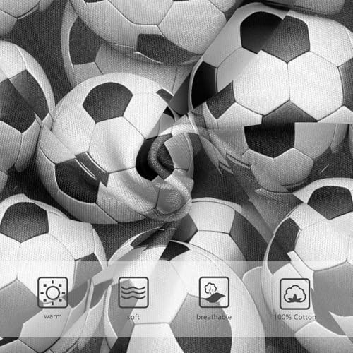 visesunny Boys Potty Training Underwear Realistic 3d Soccer Pattern Breathe Cotton Briefs Size 2T-8Y for Toddler4