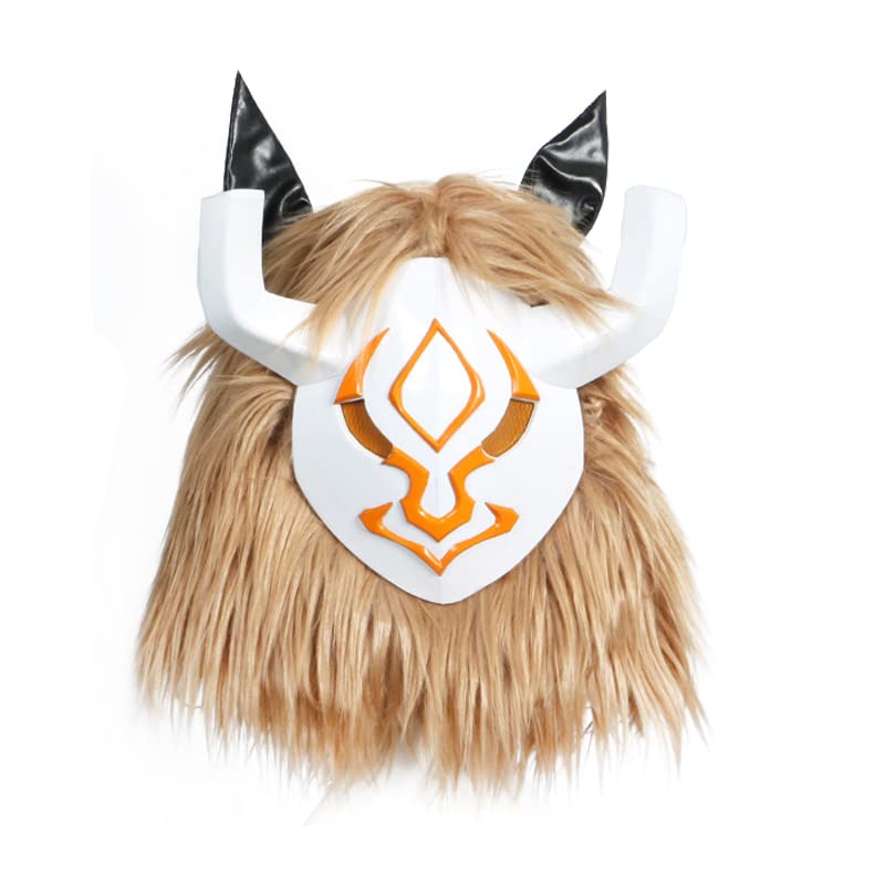 UPUPCOS Game Hilichurl Cosplay Costume Ouitfit Halloween Carnival Costumes Mask Cosplay Props