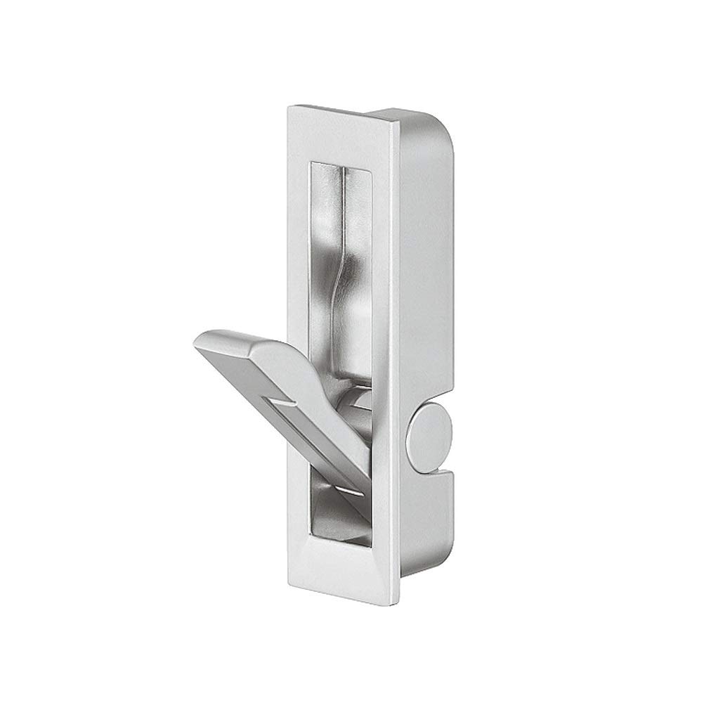 Patère rabattable K-085 Gedotec en acier chromé pliable pour meuble