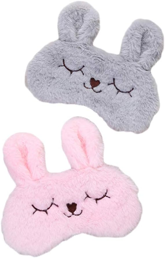 Maschera occhi di peluche per occhi secchi