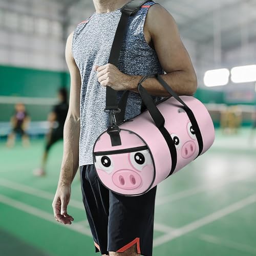 Sac de sport gym cochon léger et résistant aux déchirures