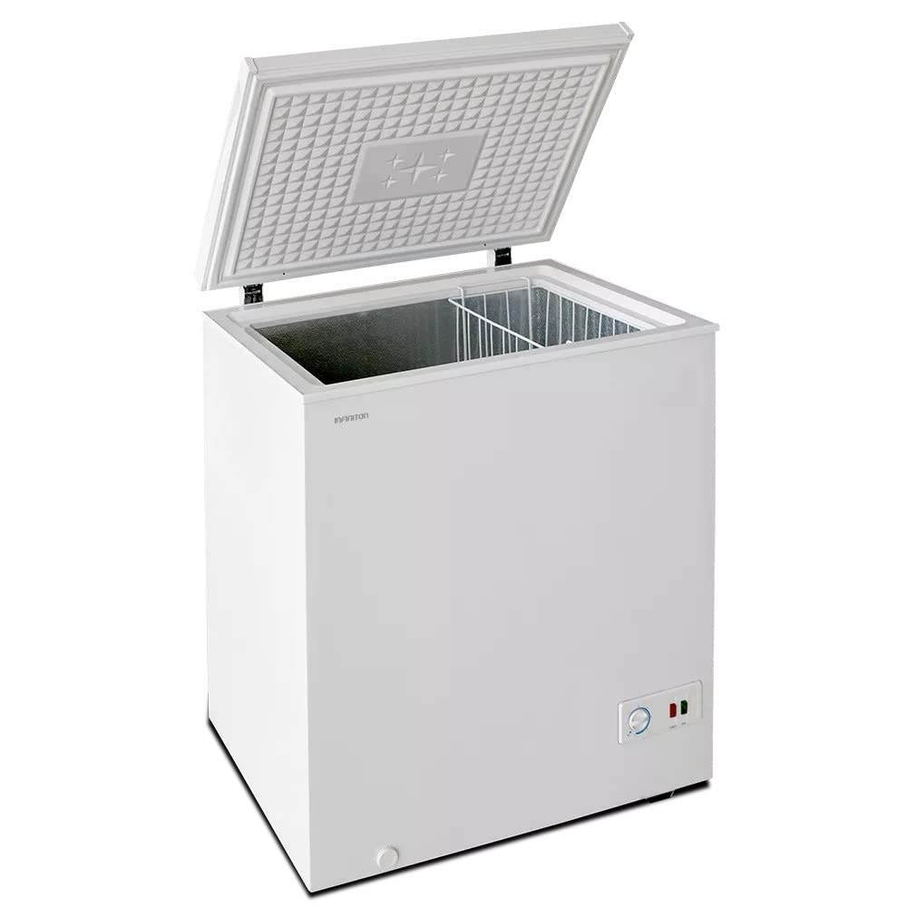 INFINITON CONGELADOR ARCON CH-154AC (142 LITROS, A+/F, Función FAST FREEZE, Control de temperatura mecánico, Congelador 4****, Dual System, Cesta Interior)