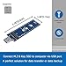 GODSHARK M.2 to USB 3.0 Adapter, USB to 2230 2242 2260 2280 M2 SSD Drive Adapter,B Key NGFF Converter SSD Reader Card