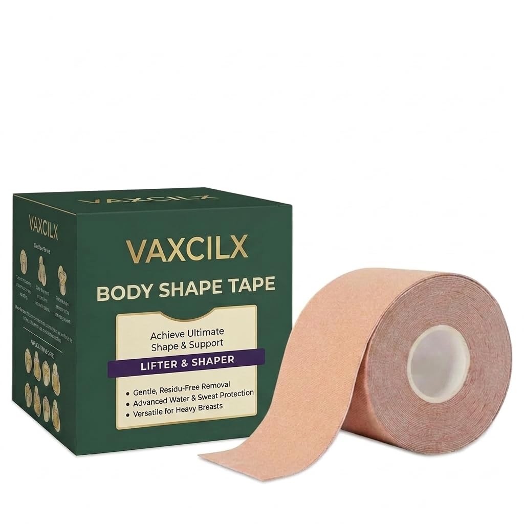 Body Shape Tape, Lifter & Shaper, Gentle Residue-Free Removal, Water & Sweat Protection, Versatile for Heavy Breasts Nude/Beige-image-13