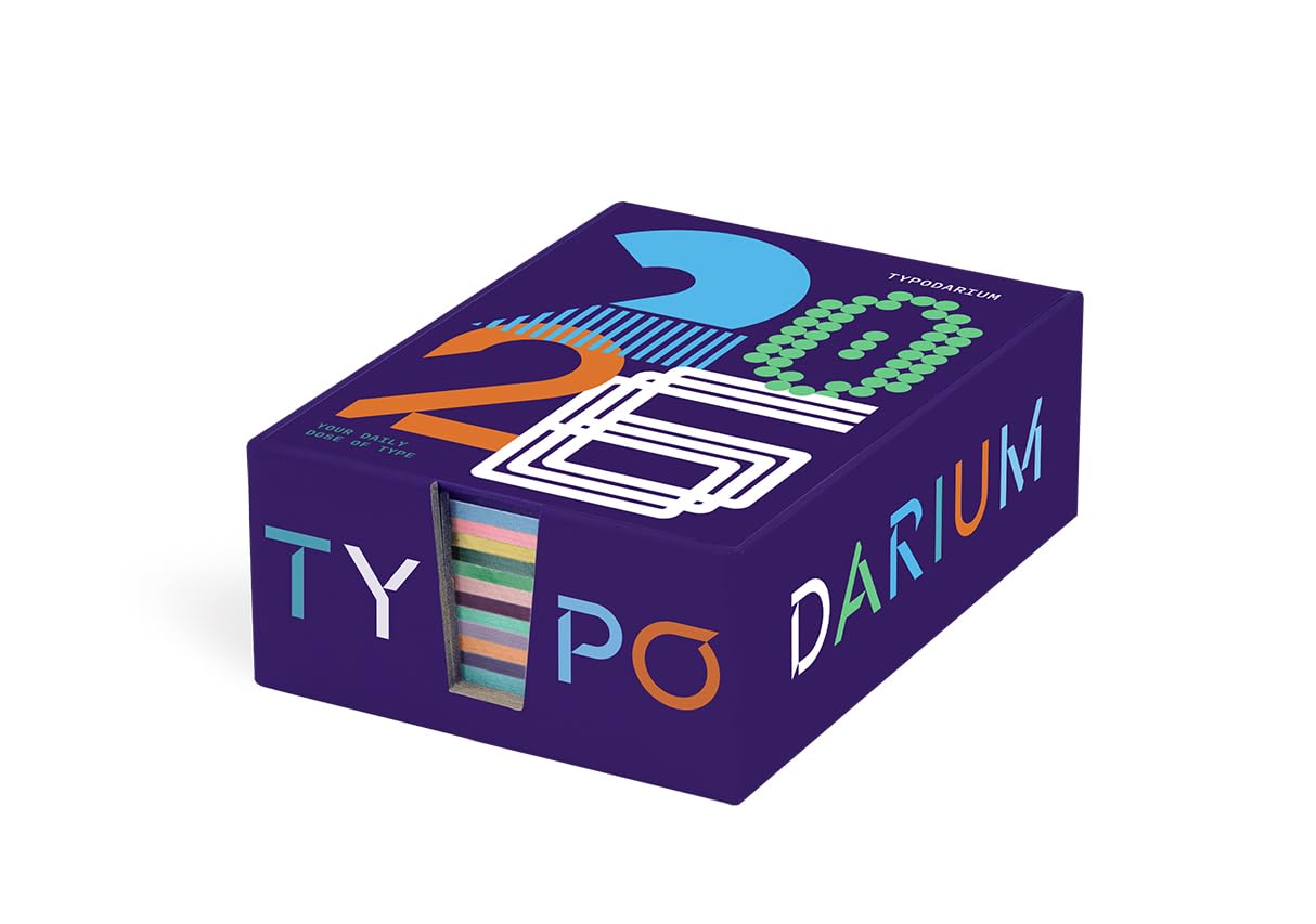 Typodarium 2026: A 365 Day Type Calendar with a Fresh Font for Every Day