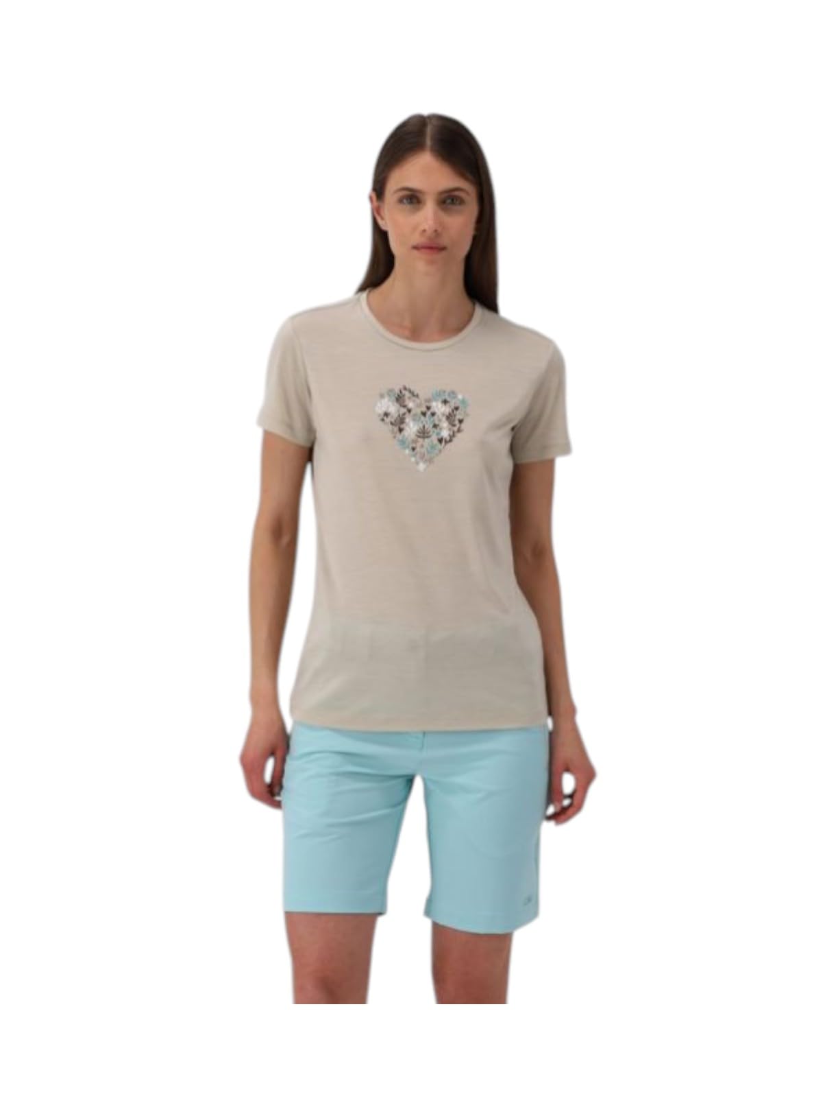 CMP Performance Merino - Maglietta da donna con prestazioni traspiranti e termoregolanti, perfetta per attività all'aperto e tempo libero