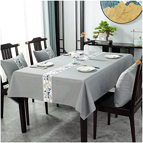 Nappe de salle à manger lavable déco fêtes rectangulaire - 2