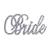 Unik Occasions Bride Rhinestone Pin in Silver