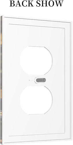 Miniatura 4 de Montones de mariposas monarca naranjas, cubierta de placa de interruptor de luz de 1 banda, placas decorativas de pared, placa de interruptor de