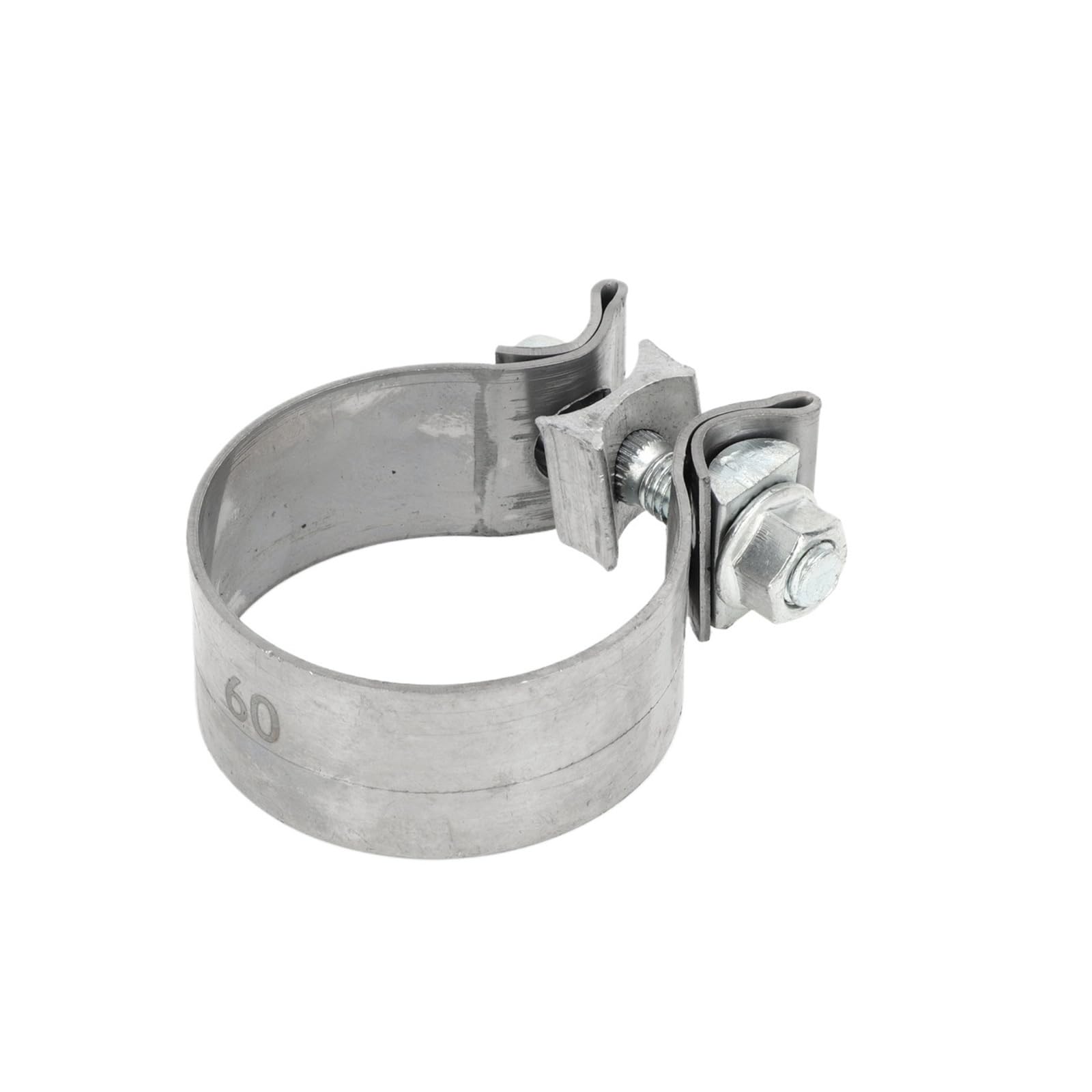 Cifkh 48Mm 46/48/51/53/55/57/60/64/66Mm Id Pipe Clamps Exhaust Tube Joint For Car Stainless Steel 30Mm Long