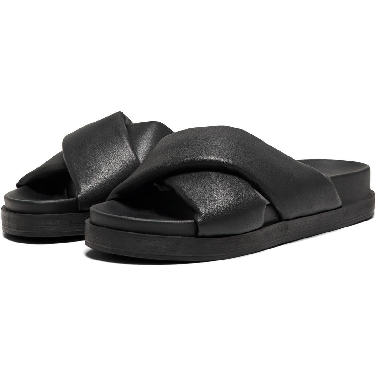 Only Women's Black Minnie-12 Synthetic Mules Uk Size 4