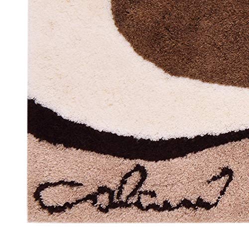 Grund Designer Bath Mat COLANI, Ultra Soft and Absorbent, Anti Slip, 5 Years Warranty, Colani 11, Bath Mat 70x120 cm, Beige