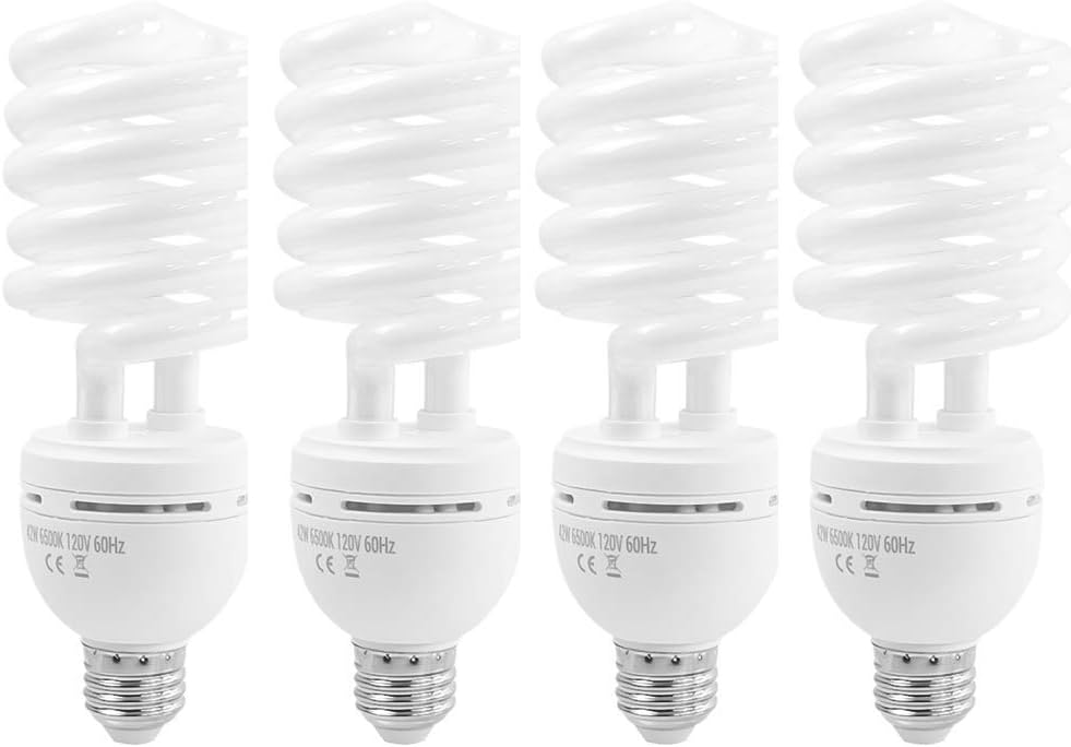 Foto&Tech Photography Daylight Bulb 42W 6500K 120V White
