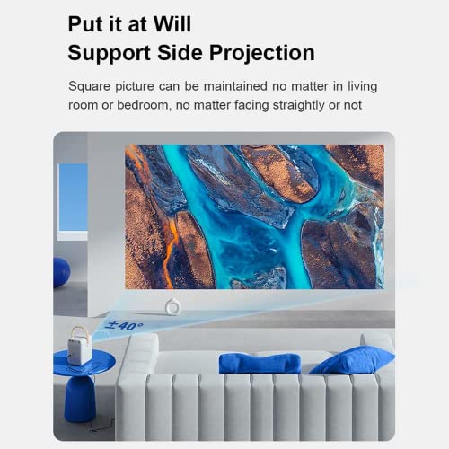 T6 MAX Smart Projector Mini Portátil LCD 1080P Projetor, Projetor de vídeo portátil com suporte Full