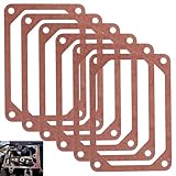 6-pcs 272475S Rocker Cover Gasket for B&S Replaces 692285 272475, Fits Model 21B706, 21B707, 21B972, 28N707, 28N700, & 280700,Etc. Also for John-Deere LA115 LA105 LA125 LA Series.