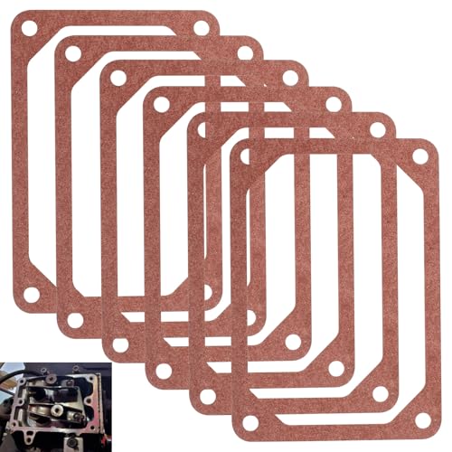 6-pcs 272475S Rocker Cover Gasket for B&S Replaces 692285 272475, Fits Model 21B706, 21B707, 21B972, 28N707, 28N700, & 280700,Etc. Also for John-Deere LA115 LA105 LA125 LA Series.