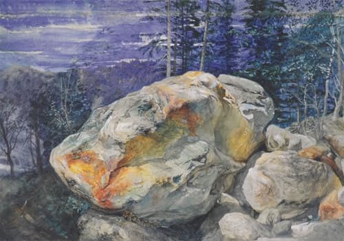 Impression Les Alpes par John Ruskin 60x90cm pour remplacer un poster en papier fragile