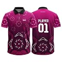 Dika Sports Custom Jersey Embroidery Cricket t-Shirt Set Cricket shirtsports t Shirts for Men | 2 Year to 5XL Purple gallery image