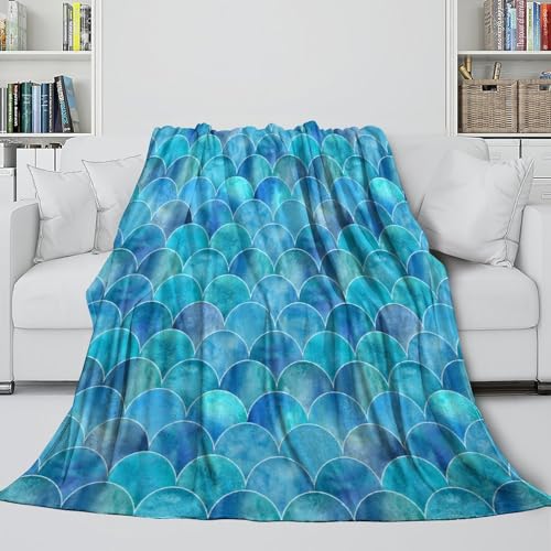 Couverture microfibre ocean waves plaid cadeau idéal grands-parents - 6