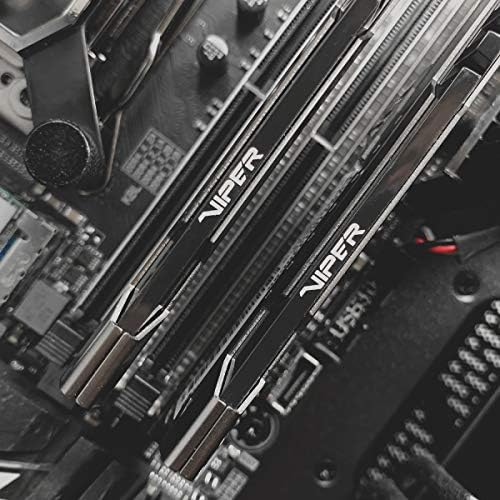 Patriot Viper Steel DDR4 16GB (2 x 8GB) 4000MHz CL 16-16-16-36 UDIMM Low-Latency Gaming Memory Kits - PVS416G400C6K
