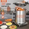VEVOR 18/8 Stainless Steel Stockpot, 42QT Large Cooking Pots, Multipurpose Cookware Sauce Pot with Composite Base, Heavy Duty Commercial Grade Stock Pot, Sanding Treatment, for Large Groups Events #1