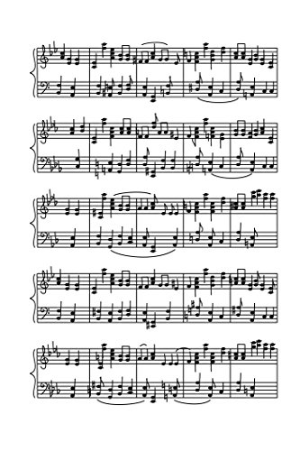 Sheet Music Edible Icing image Cake Toppers