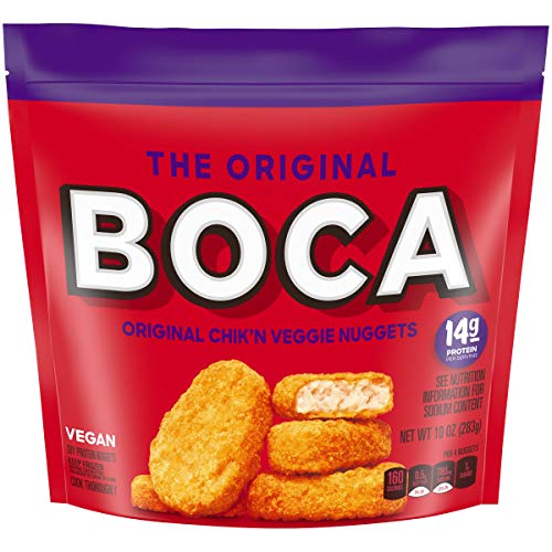 BOCA Original Vegan Chik'n Veggie Nuggets (10 oz Bag)