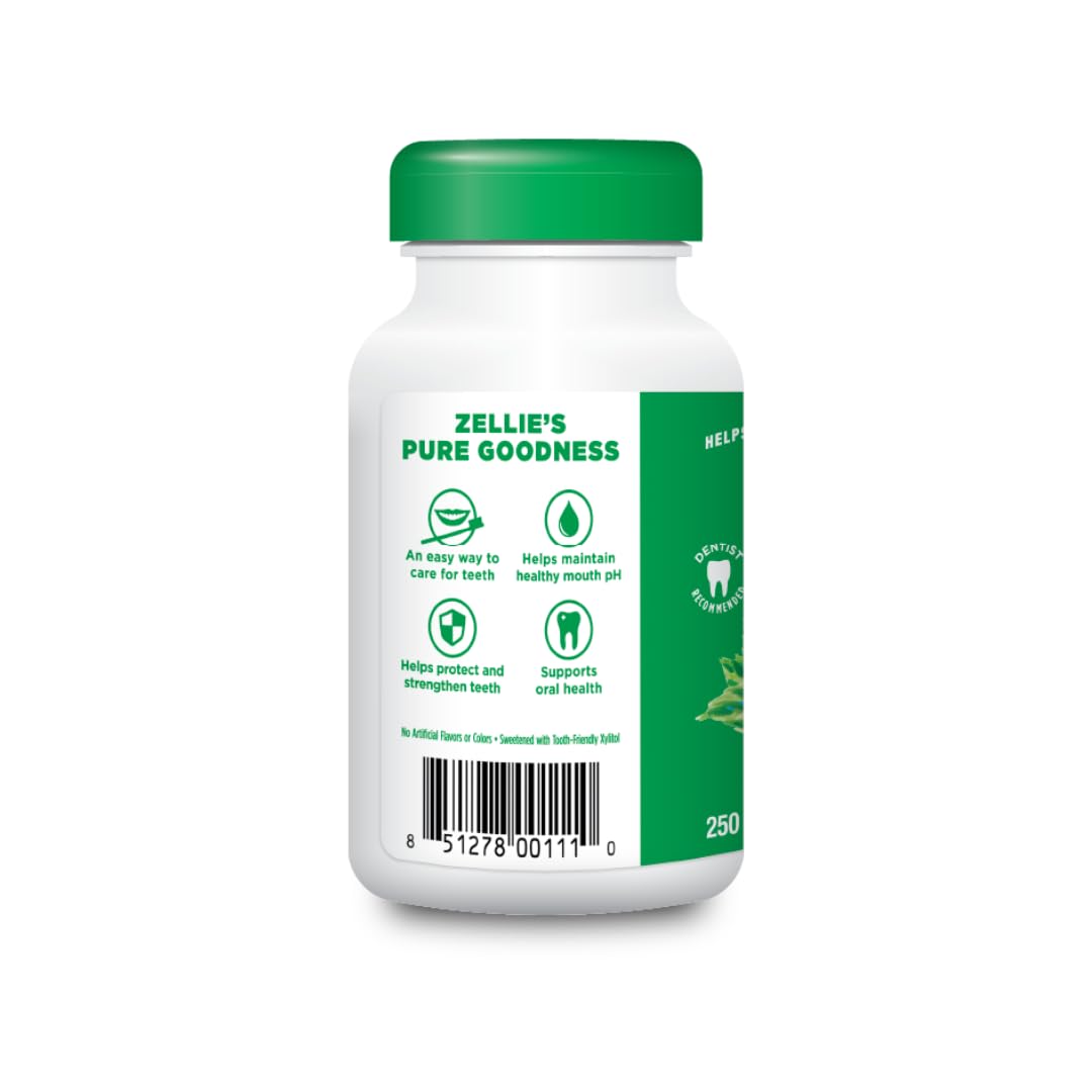 Amazon.com : Zellie's | 100% Xylitol Spearmint Breath Mints | No