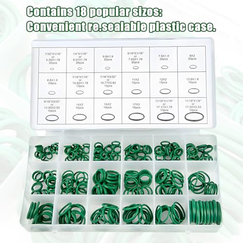 Kit de reparación de válvula A/C para autos Bittwee 39 piezas miniatura 4