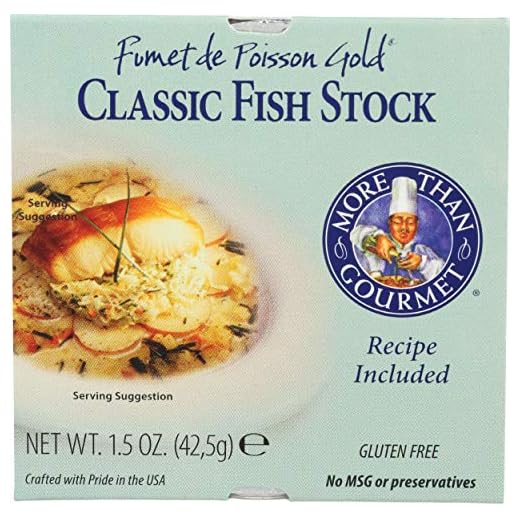 More Than Gourmet Fumet De Poisson, Classic Gold Fish Stock, 1.5 Ounce