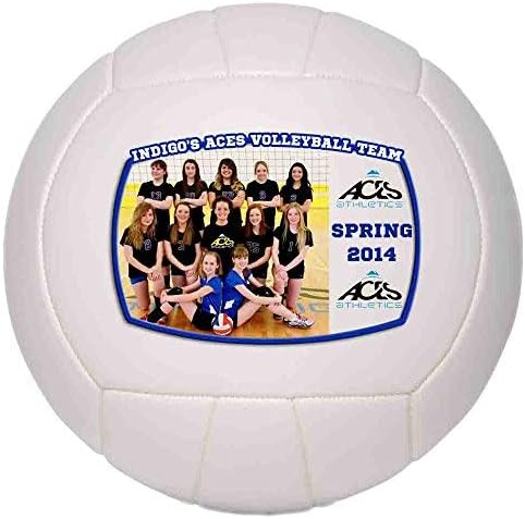 Personalized Custom Photo Regulation Full Size Volleyball - Any Image - Any Text - Any Logo