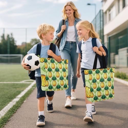 Bolsa de mano resistente para el día a día escolar, viajes y compras cotidianas 6