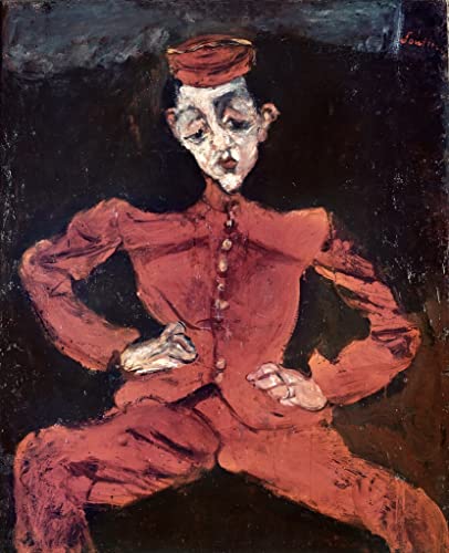 Toile Chaim Soutine Le Marié Peinture Murale Abstraite Salon 60x90cm