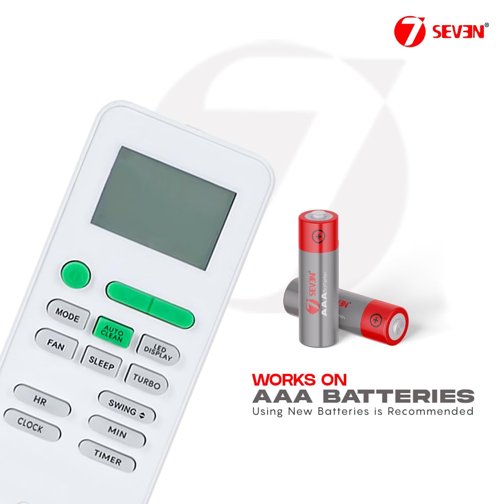 Diwali Offer Buy Now 7Seven® Compatible With Videocon Ac Remote Control Model 175