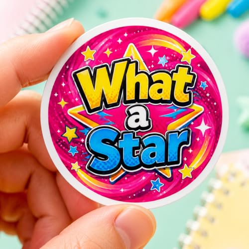 60pcs Reward Stickers for Teachers 20 Designs, Comic Style Motivational Labels, Positive Classroom Incentive Decals for Homework Charts, School Prizes, Assignments, Behavior Rewards - Image 6