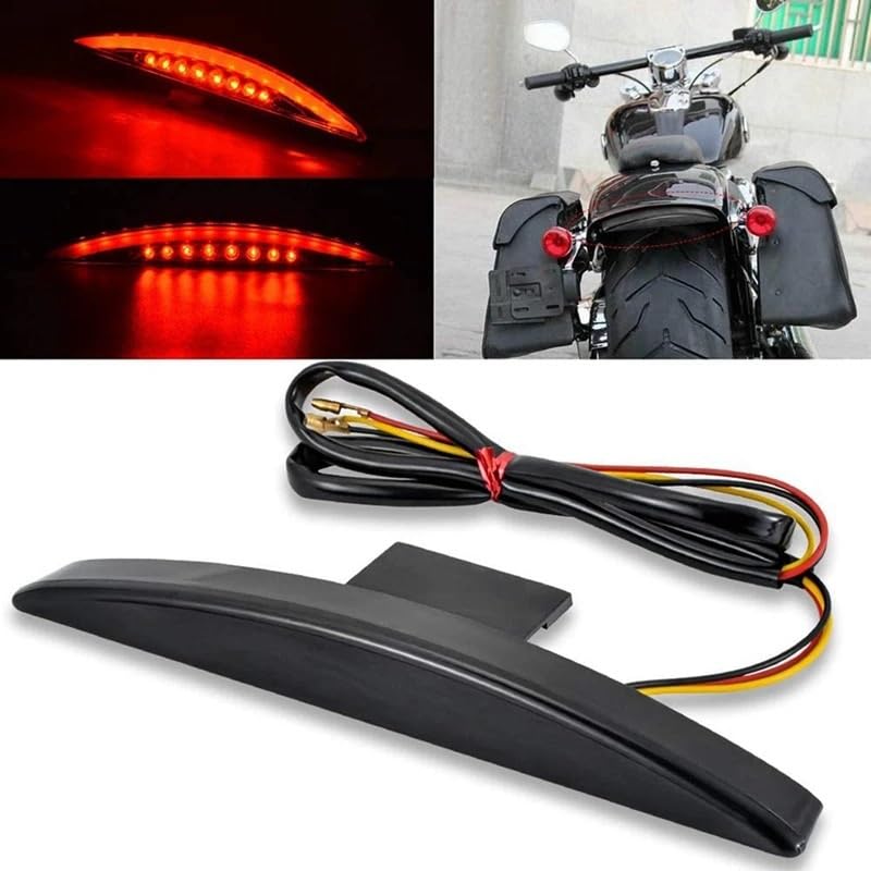 Feu stop arriere de moto avec indicateurs integres FXSB 2013-2017