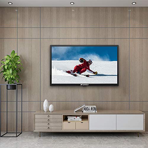 Image of SANSUI 24-Inch TV 720P Basic LED HD TV-S24 Flat Screen Television Built-in HDMI,USB,VGA,Earphone,Optical Ports - Refresh Rate 60Hz (2020 Model)