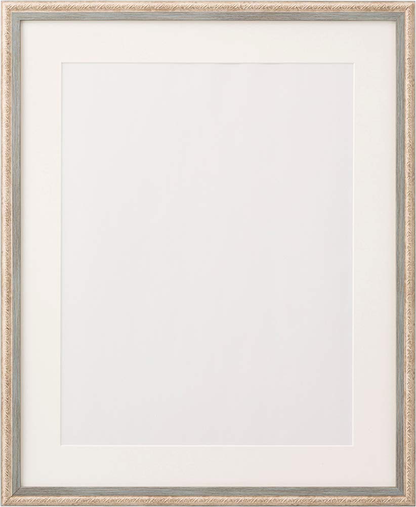 大仙 額縁 ライトブルー F6 水彩額 3669 H366D0503