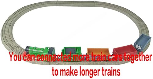 Miniatura 5 de Th-omas and Friends Train - Juego de juguetes eléctricos de plástico con pilas para niños y niñas (juego de tren James)